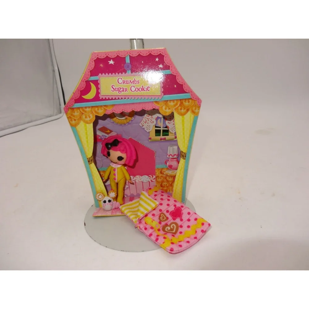 Mini Lalaloopsy Doll Playset Crumbs Sugar Cookie Bedroom House MGA Entertainment